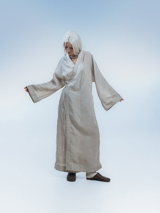 Beige Kimono Just Air
