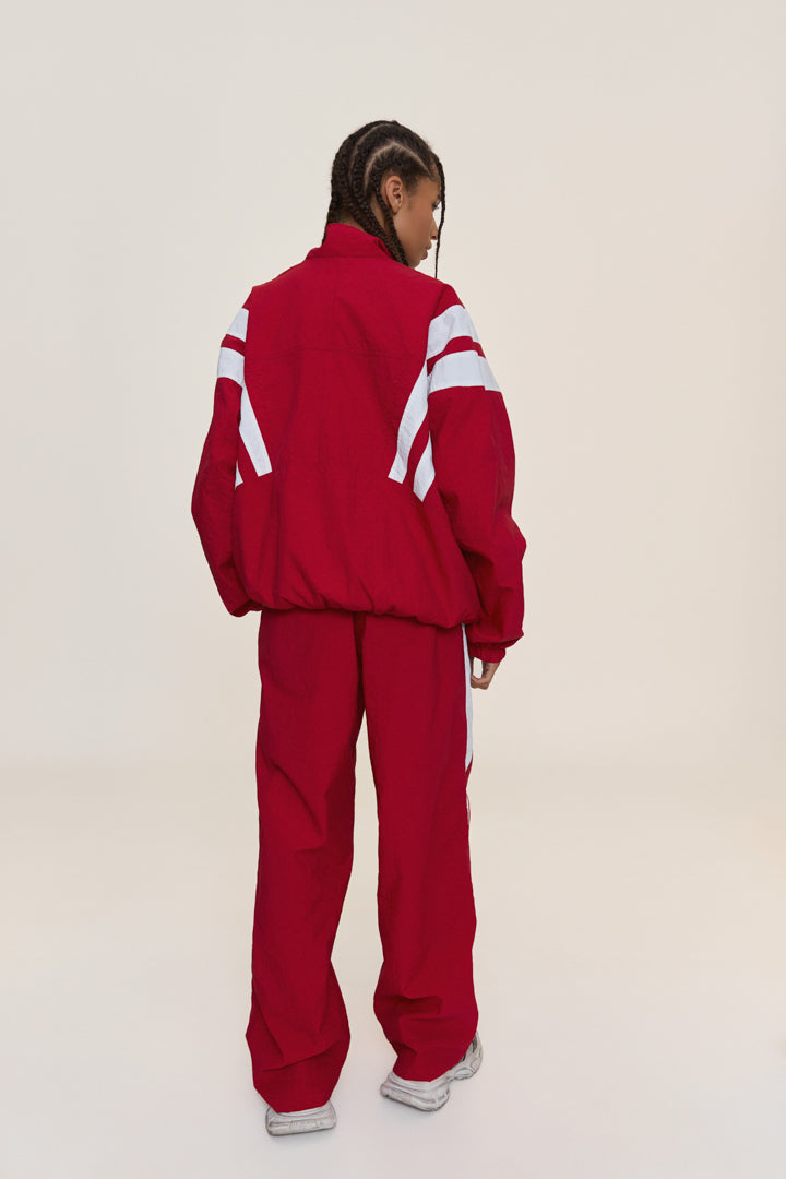 Red suit 90s