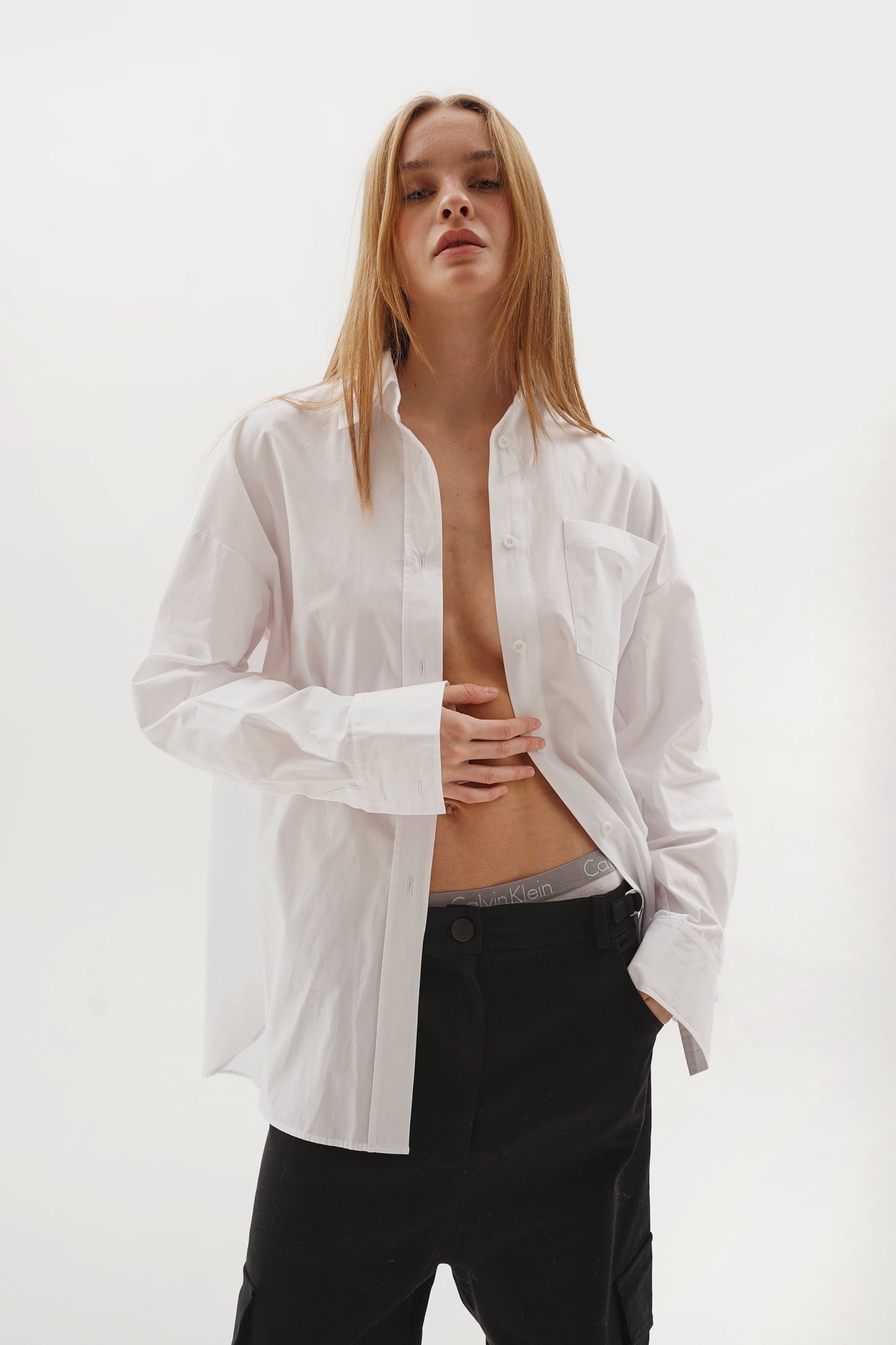 White Casual Shirt