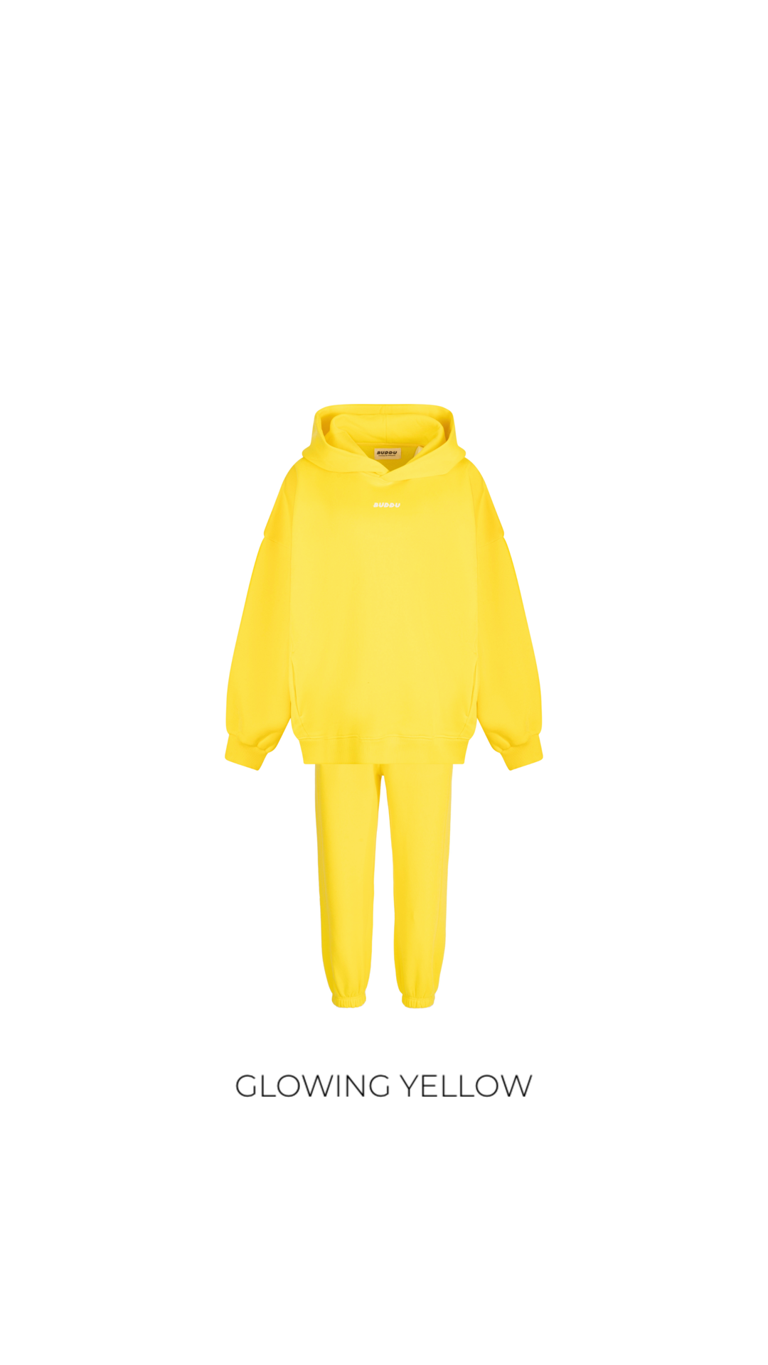 Suit with hoodie Glowing Yellow | Winter22/23