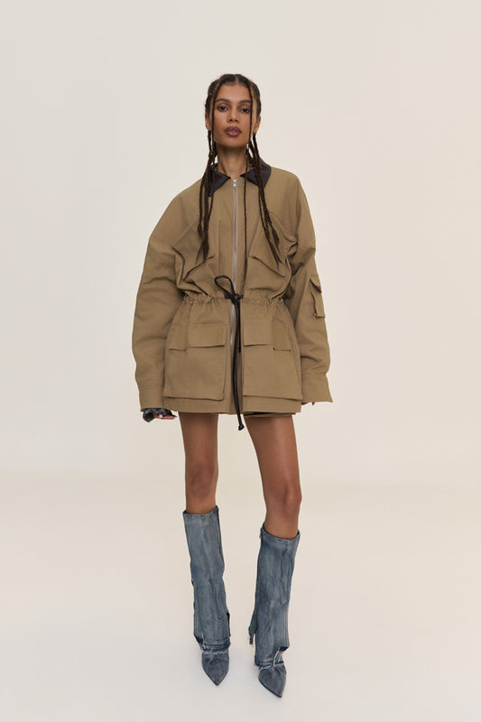 IRIS jacket camel
