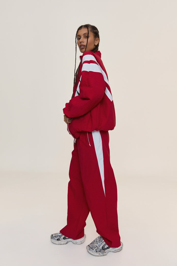 Red suit 90s
