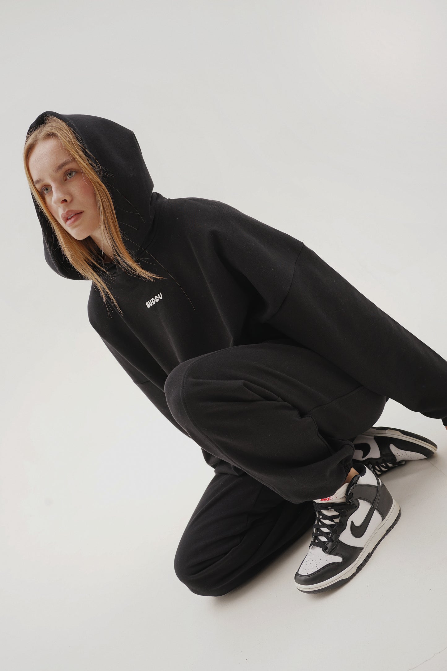 Suit with hoodie Ultra Black
