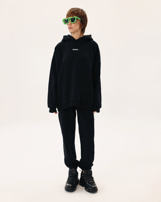Suit with hoodie Ultra Black | Winter22/23