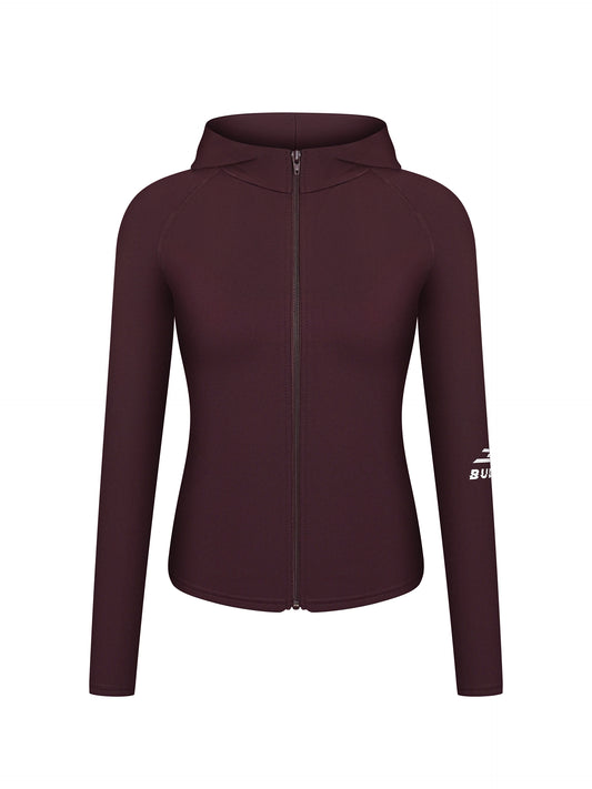 HEAT MODE TOP | ZIP DARK CHERRY