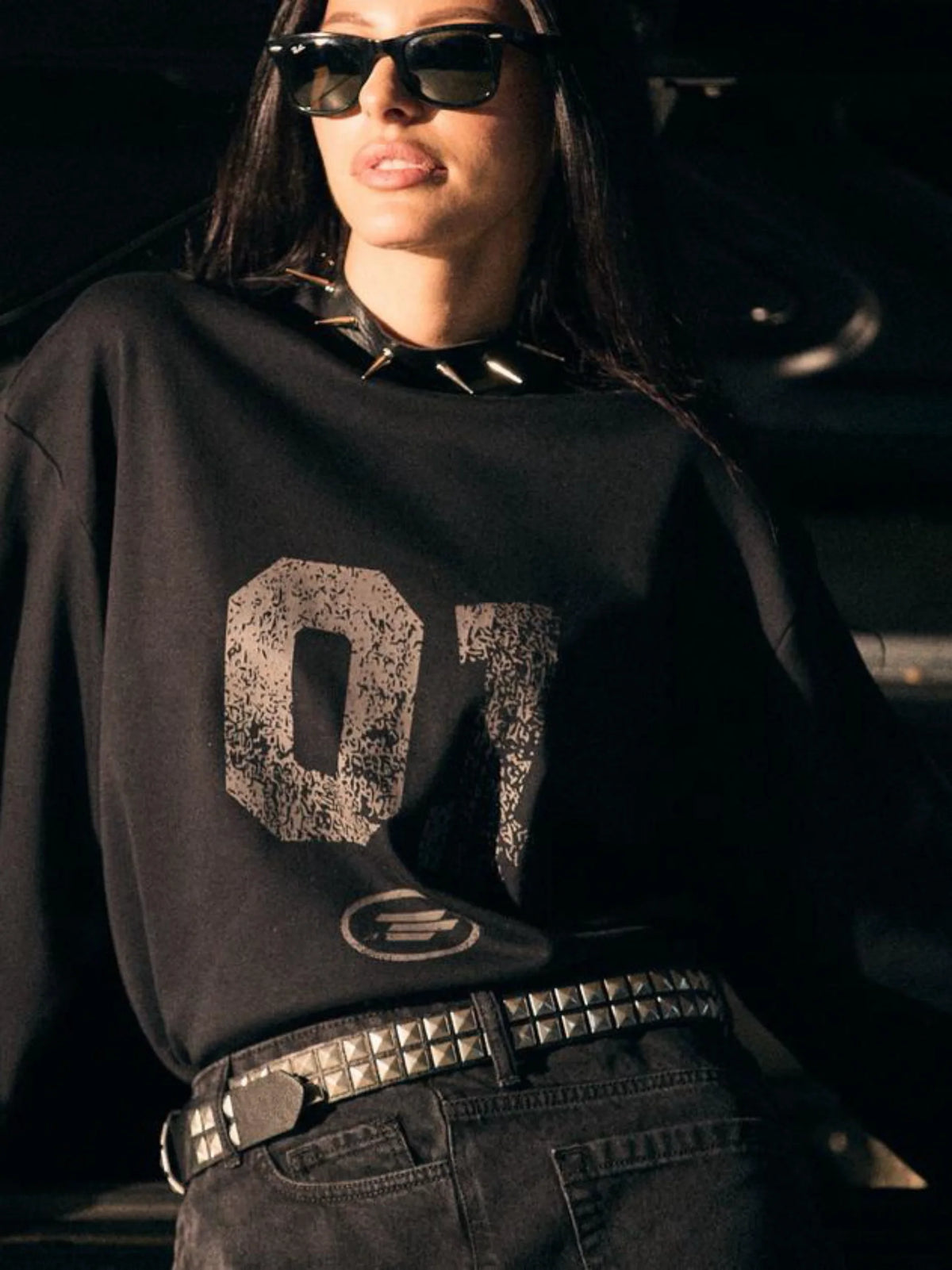 01 MEMBERS LONGSLEEVE — BLACK