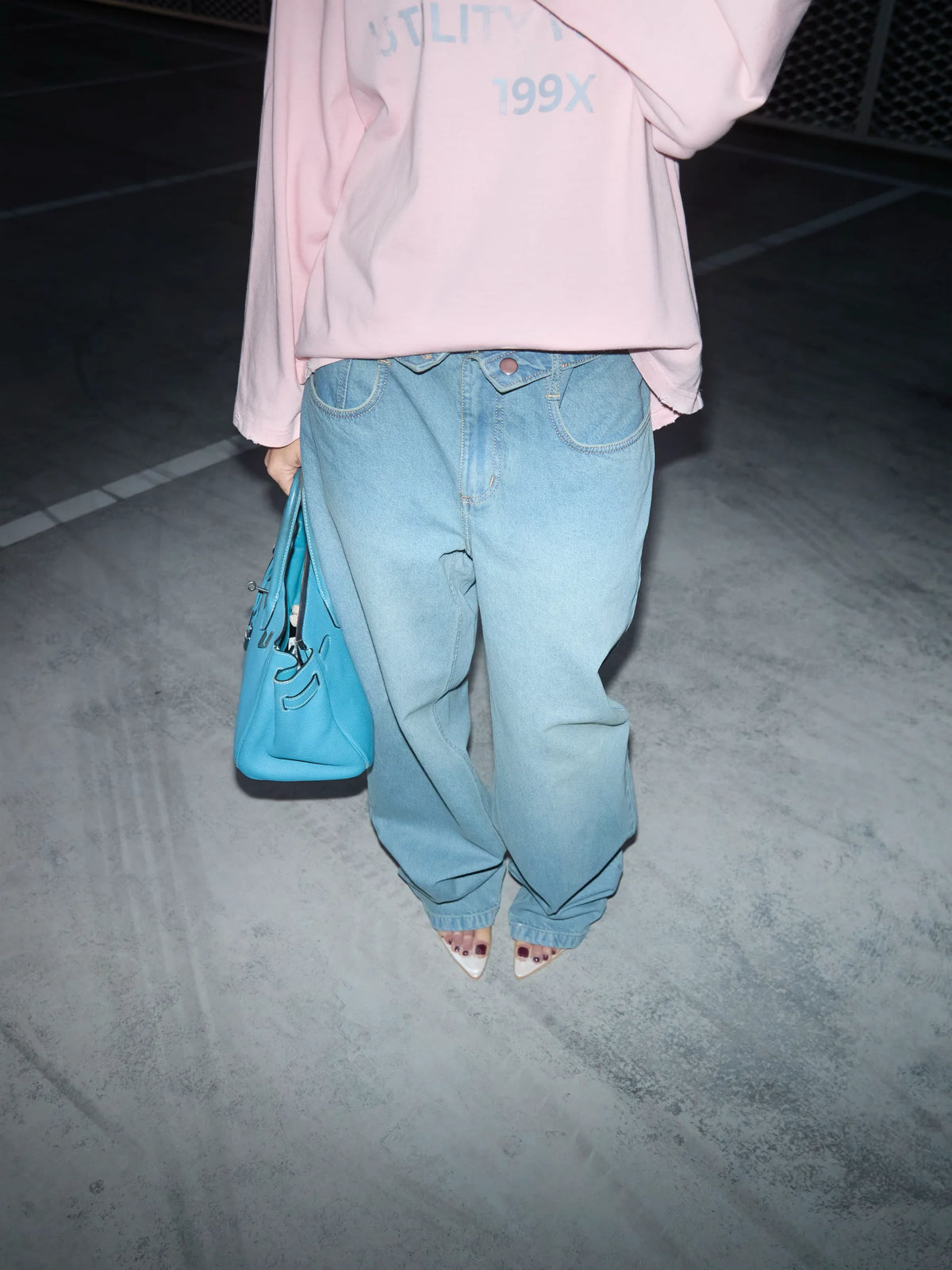BUDDU WRONG SIDE JEANS - LIGHT WASH