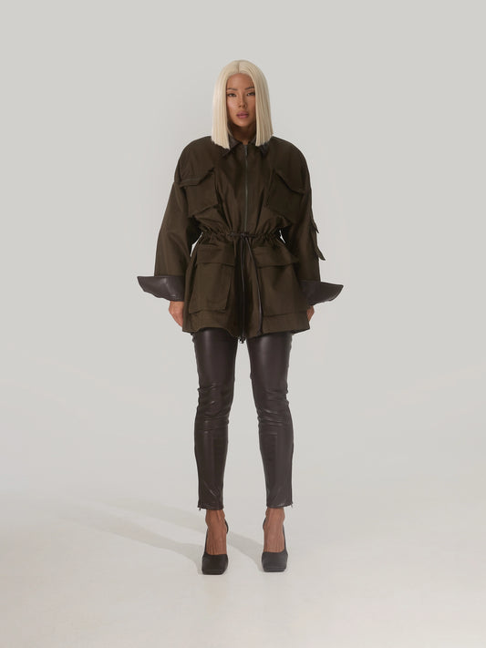 IRIS jacket khaki