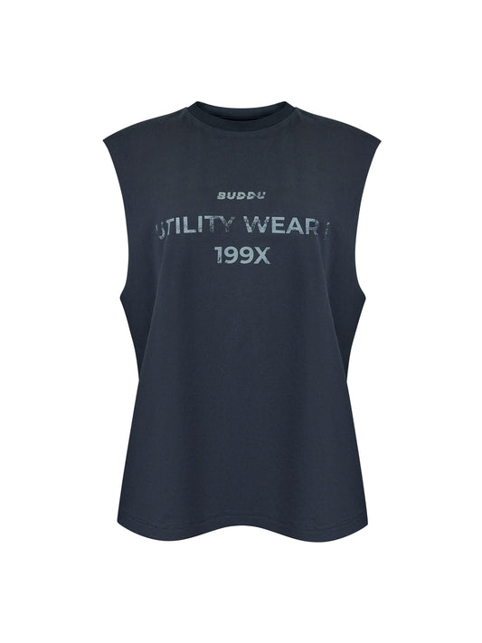 UTILITY MUSCLE TEE / WASHED