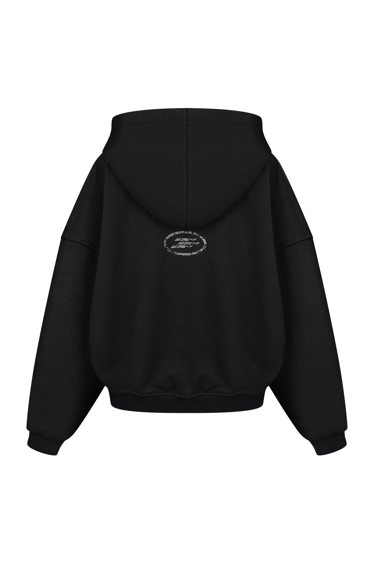 BUDDU 01 OVERSIZE HOODIE — BLACK