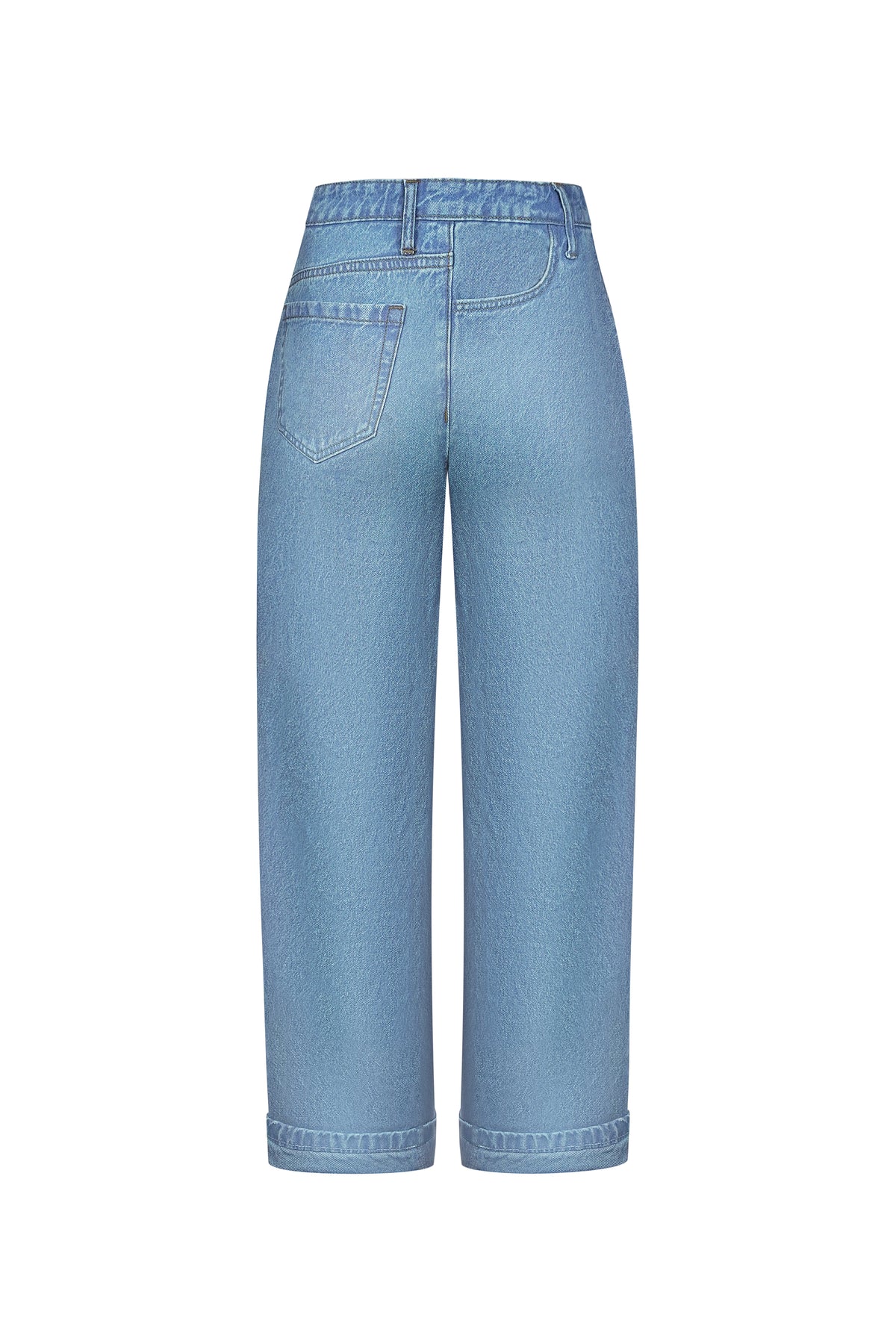 BUDDU WRONG SIDE JEANS - LIGHT WASH