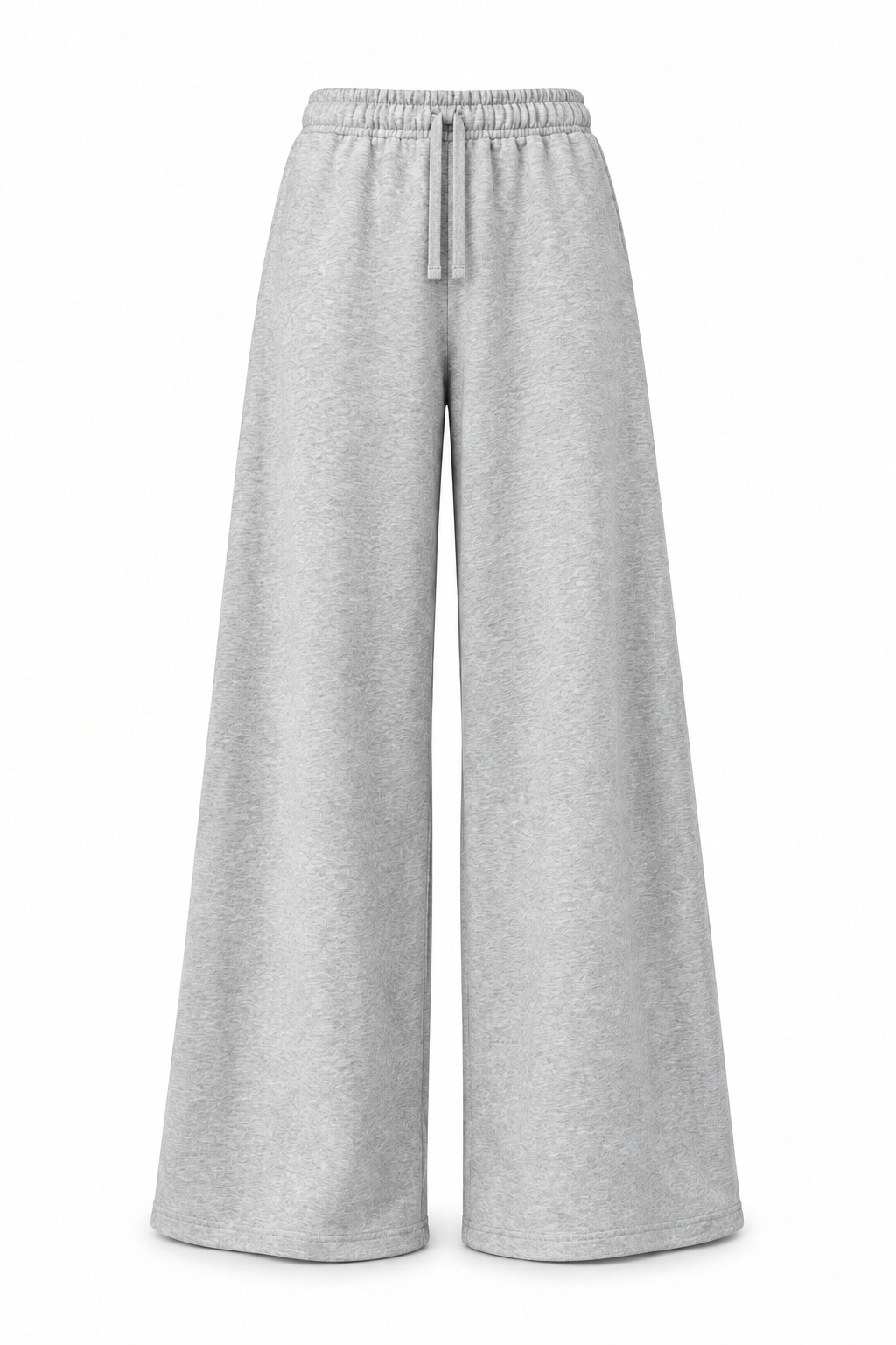 BUDDU 01 WIDE-LEG PANTS - GREY
